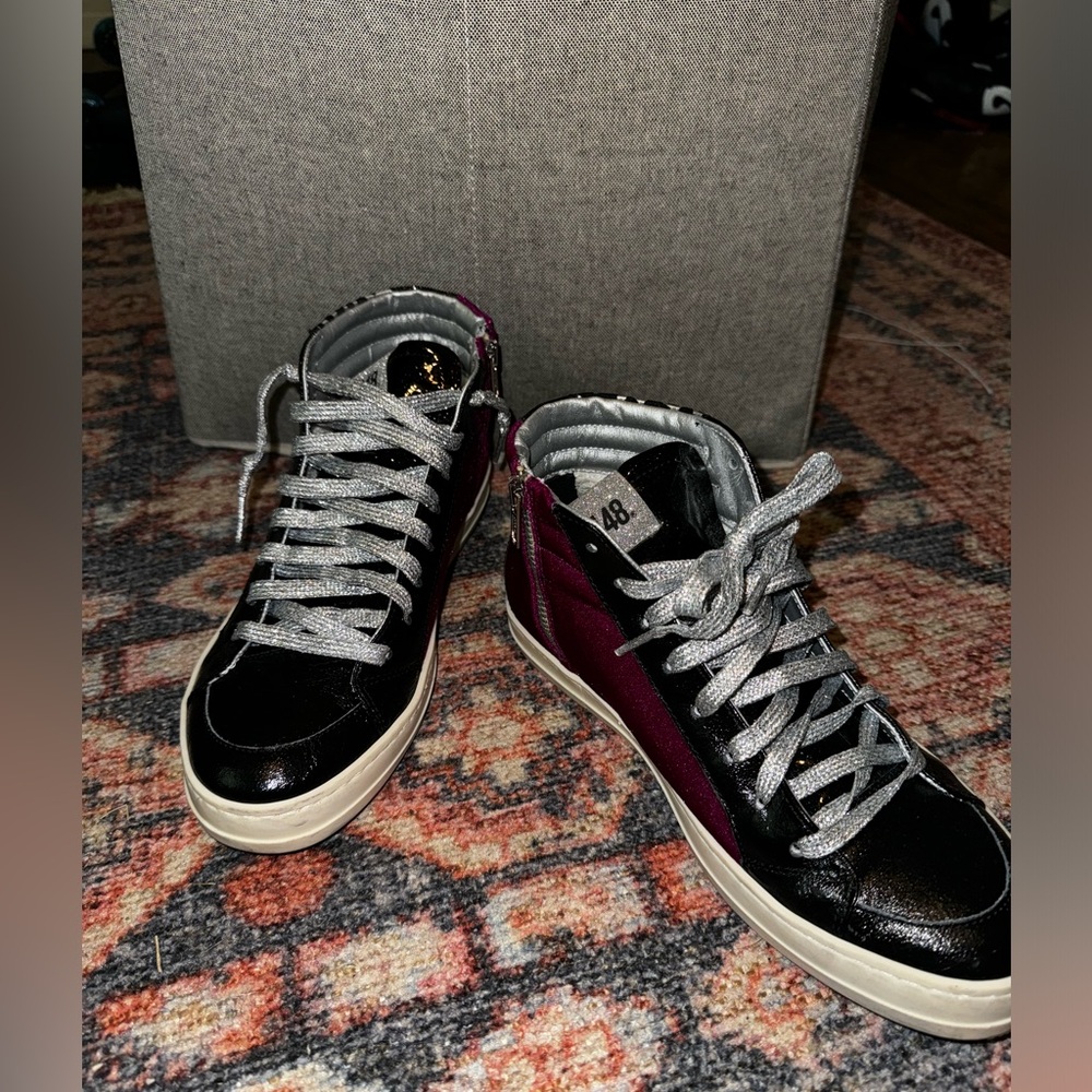 P448 high top sneaker